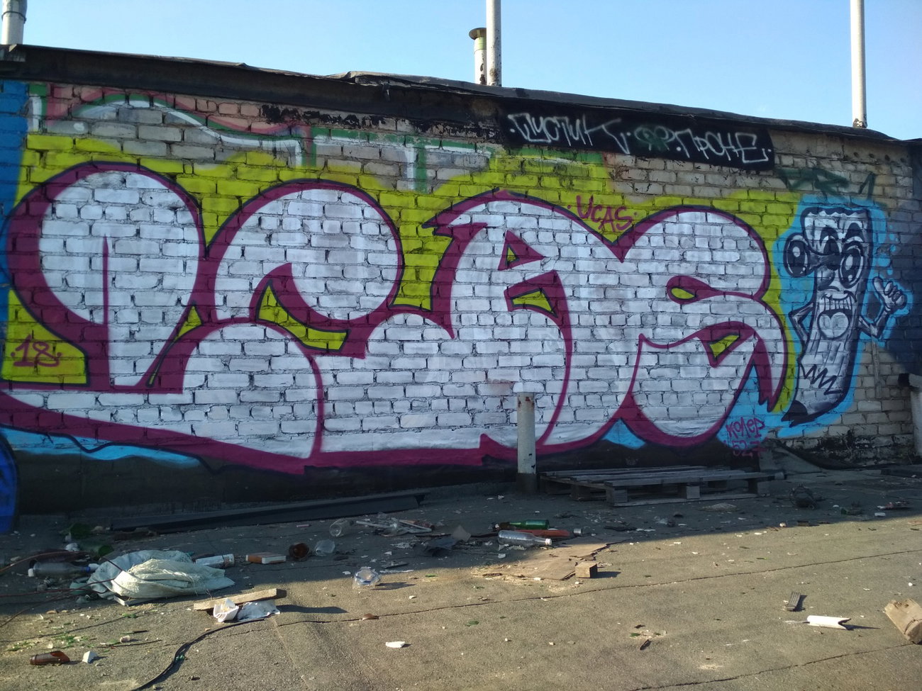 Graffiti Wall - Photo by Coler - ucas, ucascrew, koler (2018)