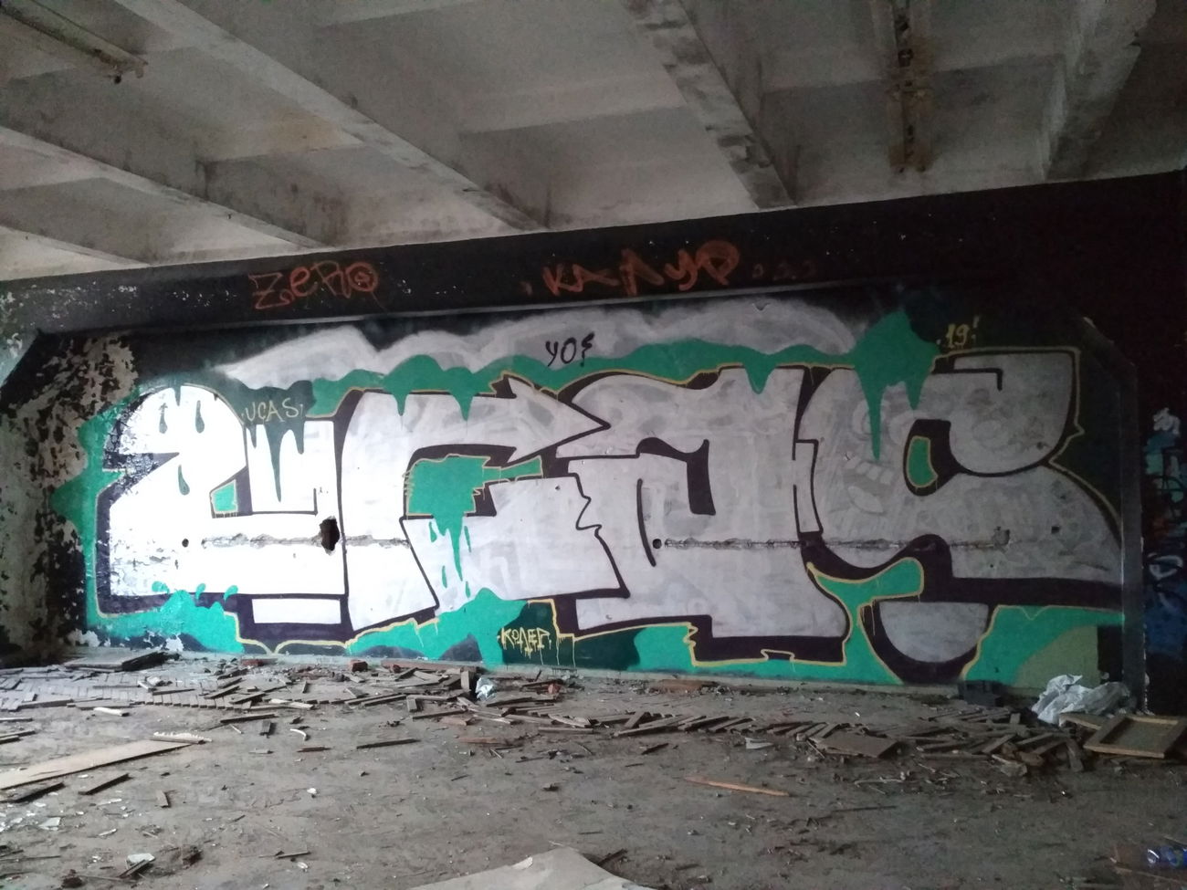 Graffiti Wall - Photo by Coler - ucas, ucascrew, koler (2019)