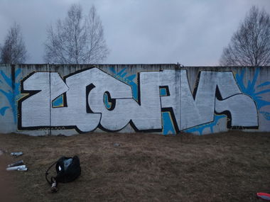 Graffiti Wall - Photo by Coler - ucas, ucascrew, koler (2020)
