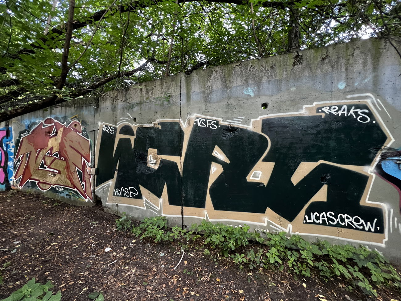 Graffiti Wall - Photo by Coler - ucas, ucascrew, koler (2025)