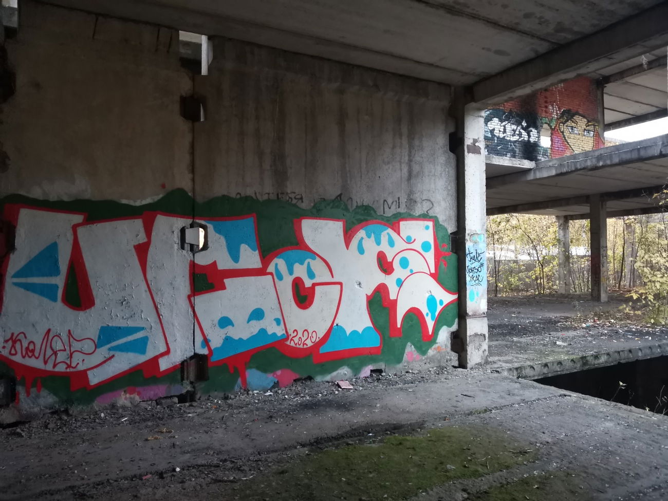 Graffiti Wall - Photo by Coler - ucas, ucascrew, koler (2020)