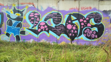 Graffiti Wall - Photo by Coler - ucas, ucas, crew (2015)