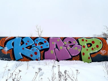 Graffiti Wall - Photo by Coler - ucas, ucascrew, koler (2023)