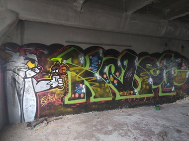 Graffiti Wall - Photo by Coler - bars, barsik, колер (2021)