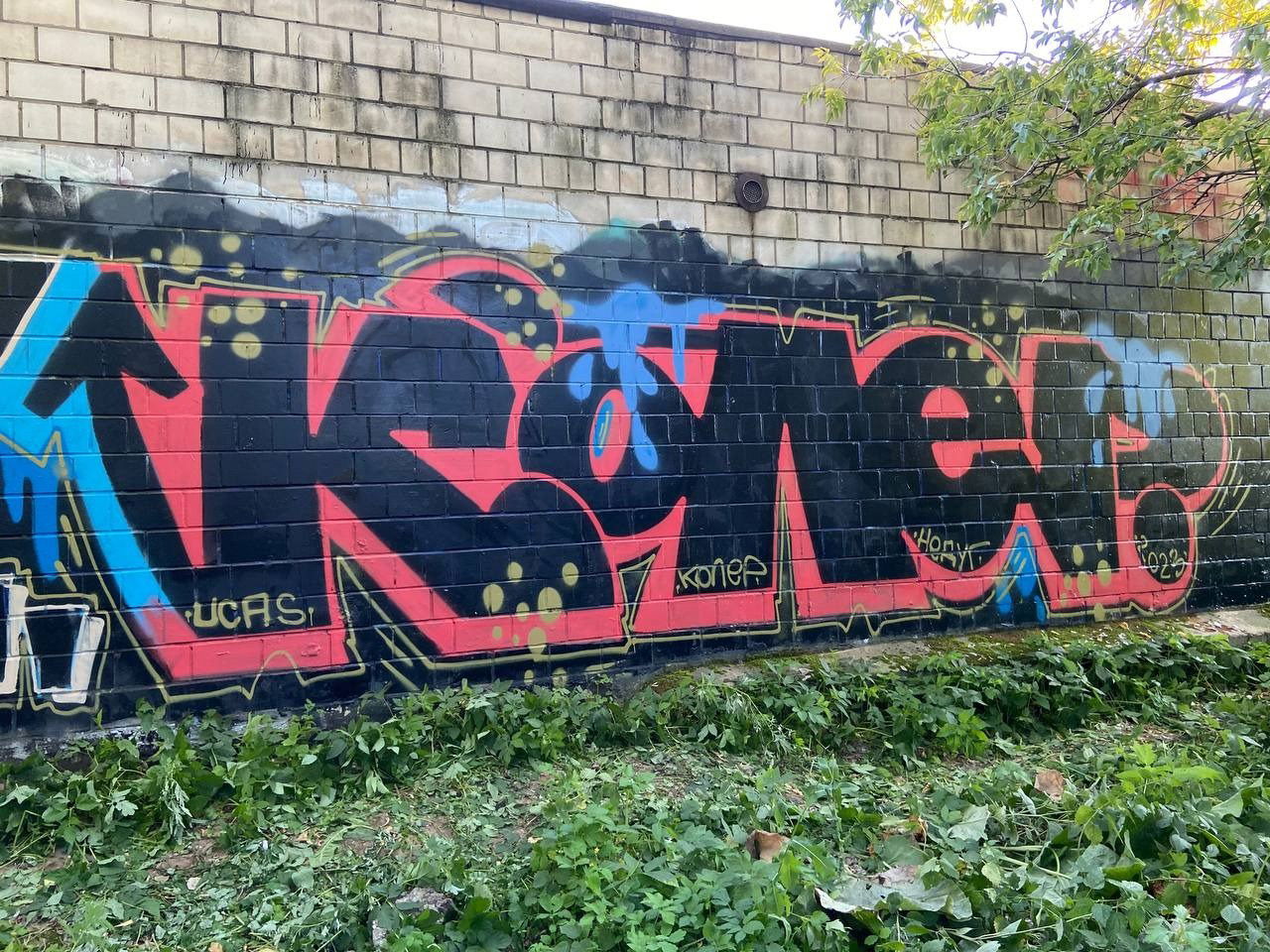 Graffiti Wall - Photo by Coler - ucas, ucascrew, koler (2023)