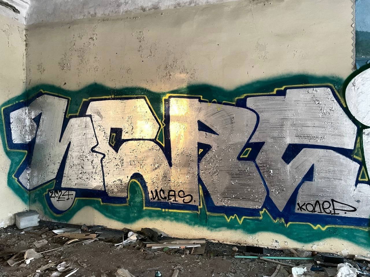 Graffiti Wall - Photo by Coler - ucas, ucascrew, koler (2024)