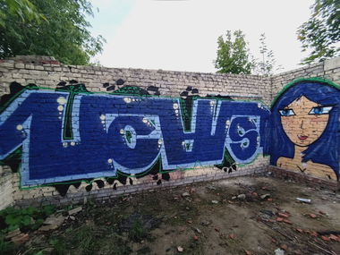 Graffiti Wall - Photo by Coler - ucas, ucascrew, koler (2021)