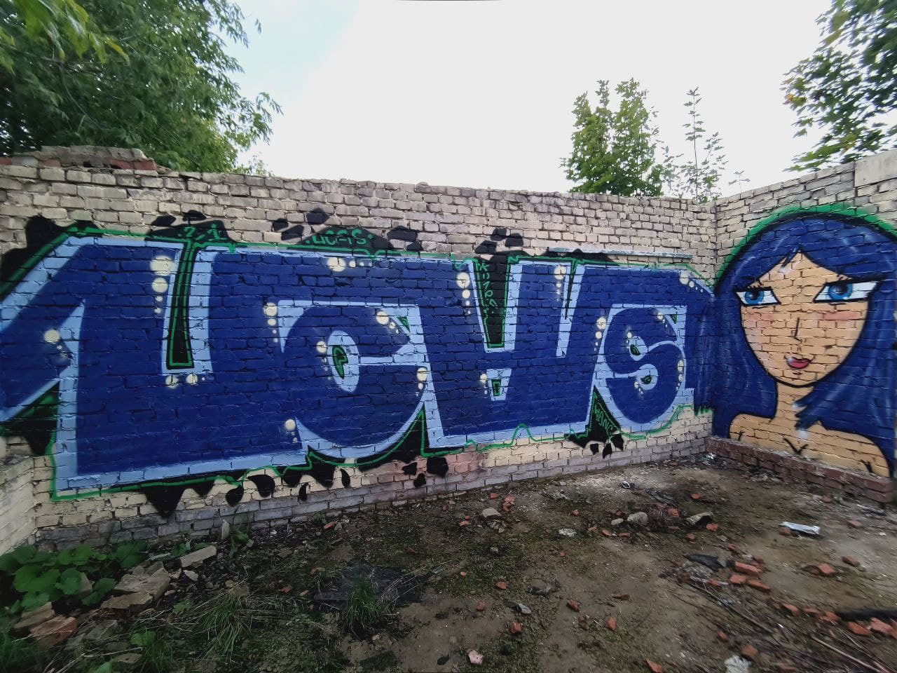 Graffiti Wall - Photo by Coler - ucas, ucascrew, koler (2021)