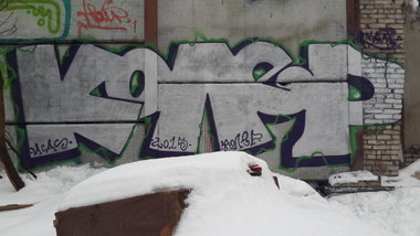Graffiti Wall - Photo by Coler - ?????, ucas, crew (2015)