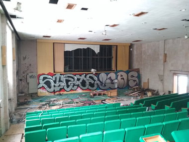 Graffiti Wall - Photo by Coler - stade, ucas, koler (2018)