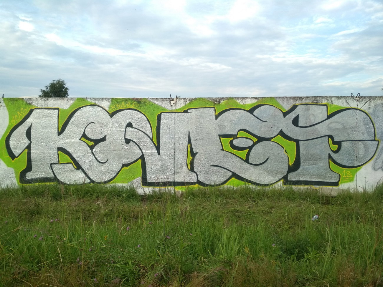 Graffiti Wall - Photo by Coler - koler, coler, колер (2018)