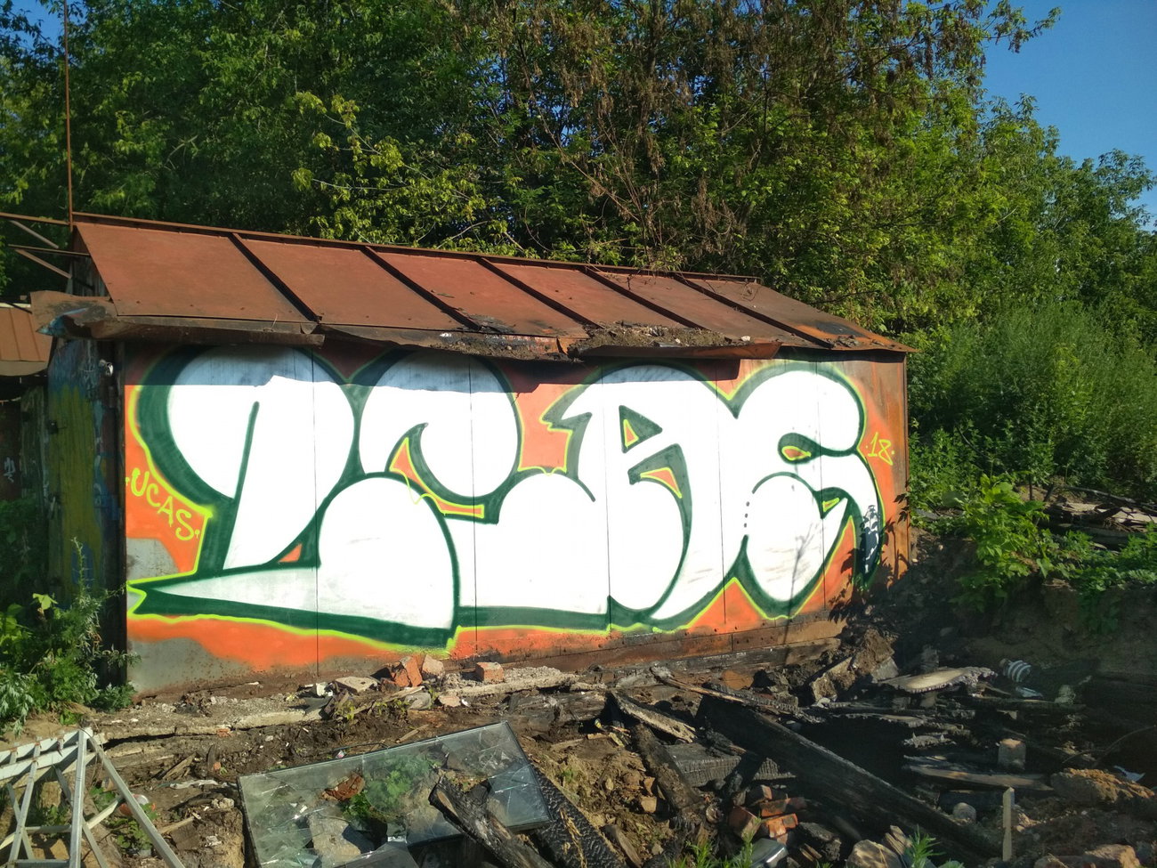 Graffiti Wall - Photo by Coler - ucas, ucascrew, koler (2018)