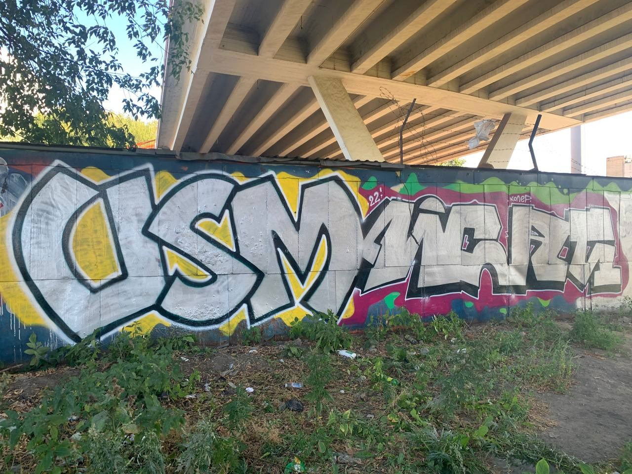 Graffiti Wall - Photo by Coler - ucas, ucascrew, koler (2022)