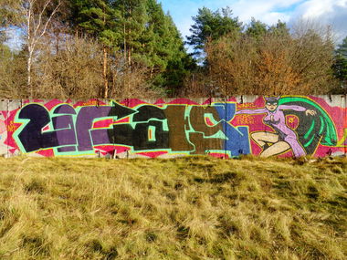 Graffiti Wall - Photo by Coler - ucas, ucascrew, koler (2019)