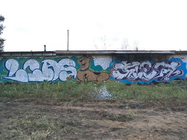 Graffiti Wall - Photo by Coler - ucas, ucascrew, koler