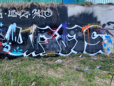 Graffiti Wall - Photo by Coler - ucas, ucascrew, koler (2021)