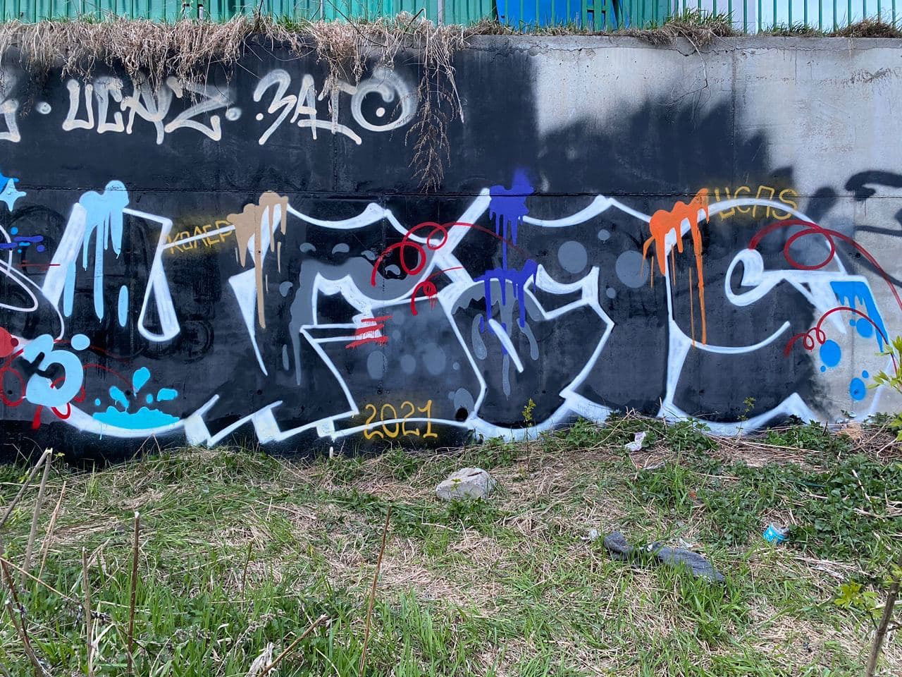 Graffiti Wall - Photo by Coler - ucas, ucascrew, koler (2021)