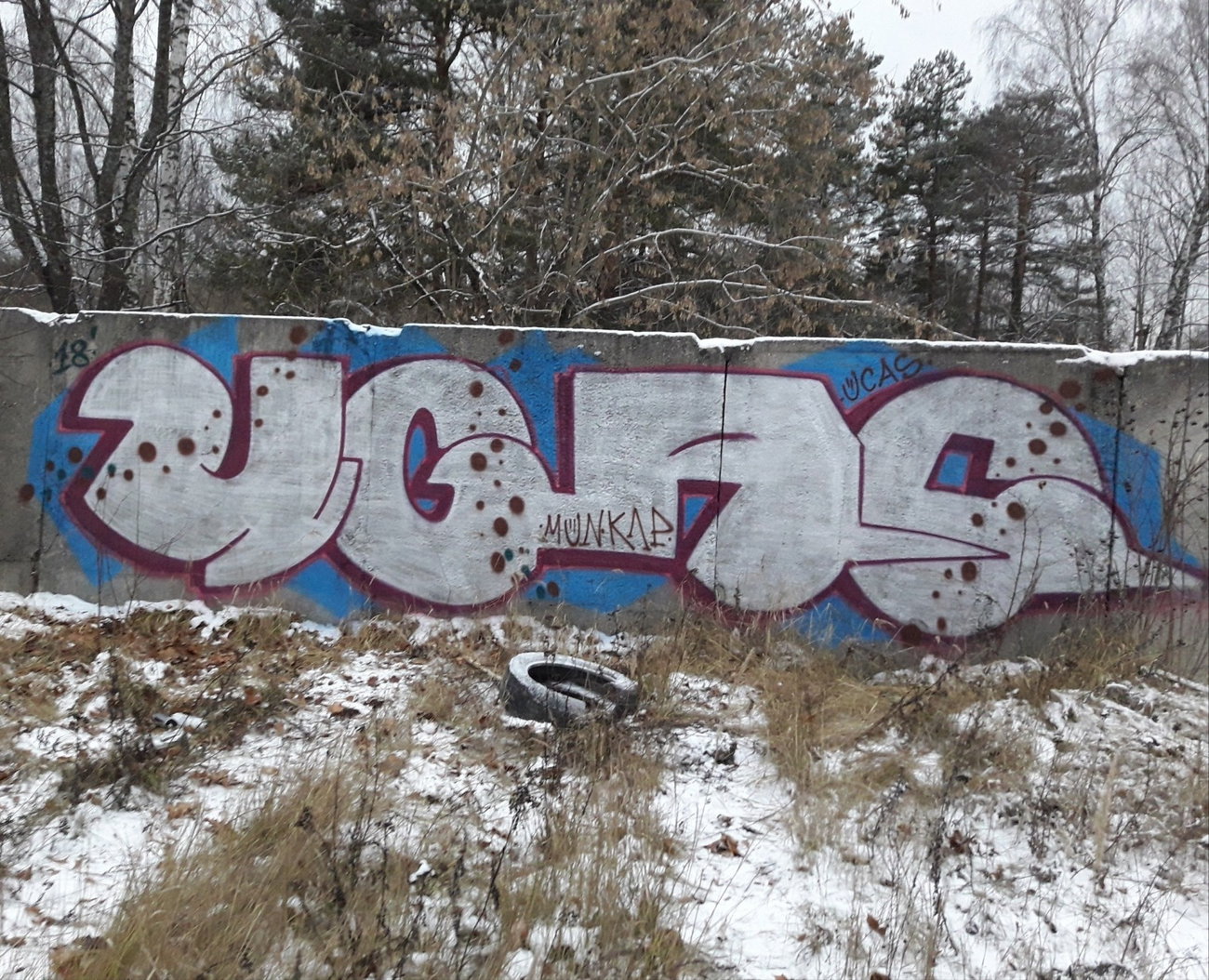 Graffiti Wall - Photo by Coler - ucas, ucascrew, koler (2018)