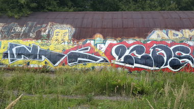 Graffiti Bombing - Photo by Coler - nmt, nmt, crew (2015)