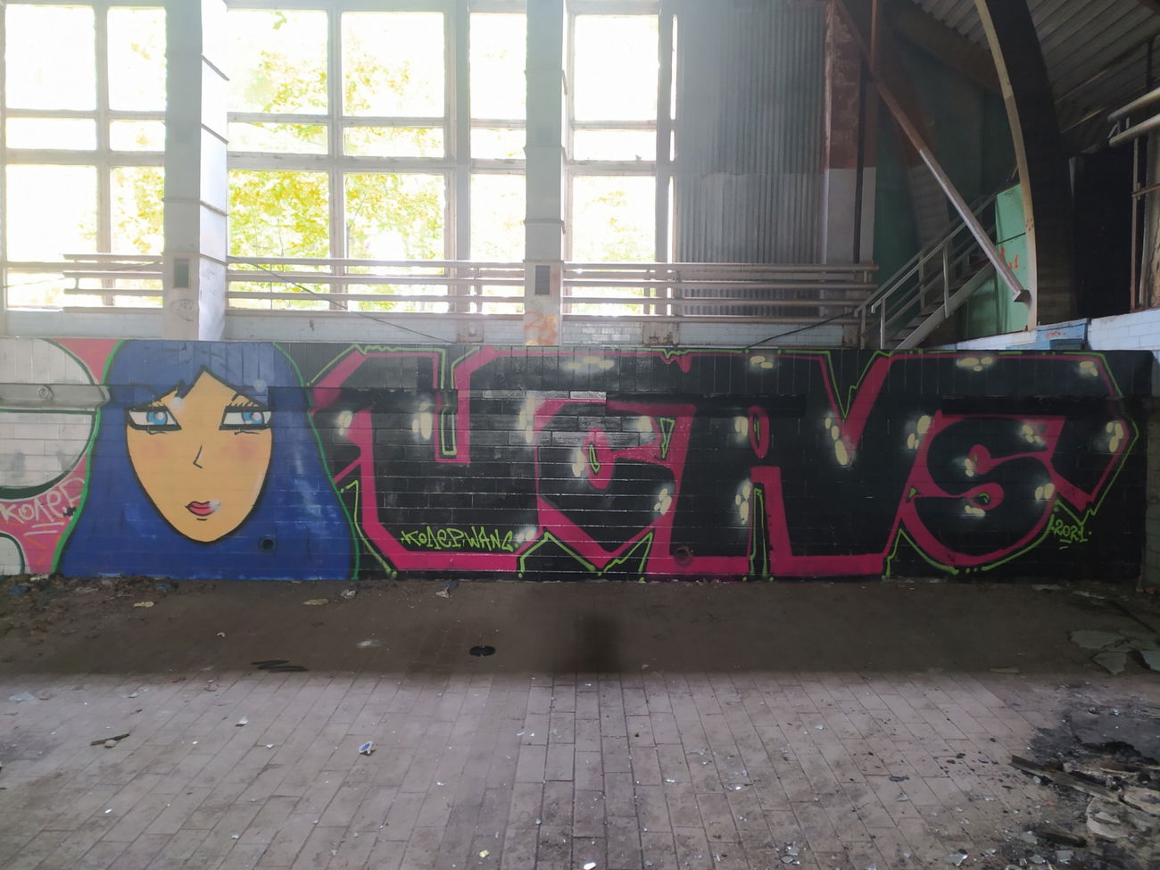 Graffiti Wall - Photo by Coler - ucas, ucascrew, wang (2021)