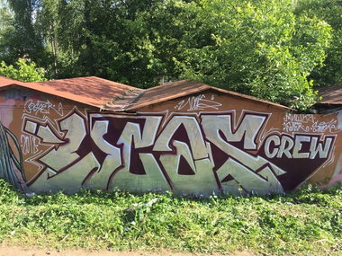Graffiti Wall - Photo by Coler - ucas, ucascrew, mishkin (2018)
