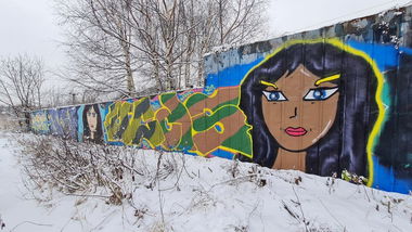 Graffiti Wall - Photo by Coler - ucas, ucascrew, koler (2020)