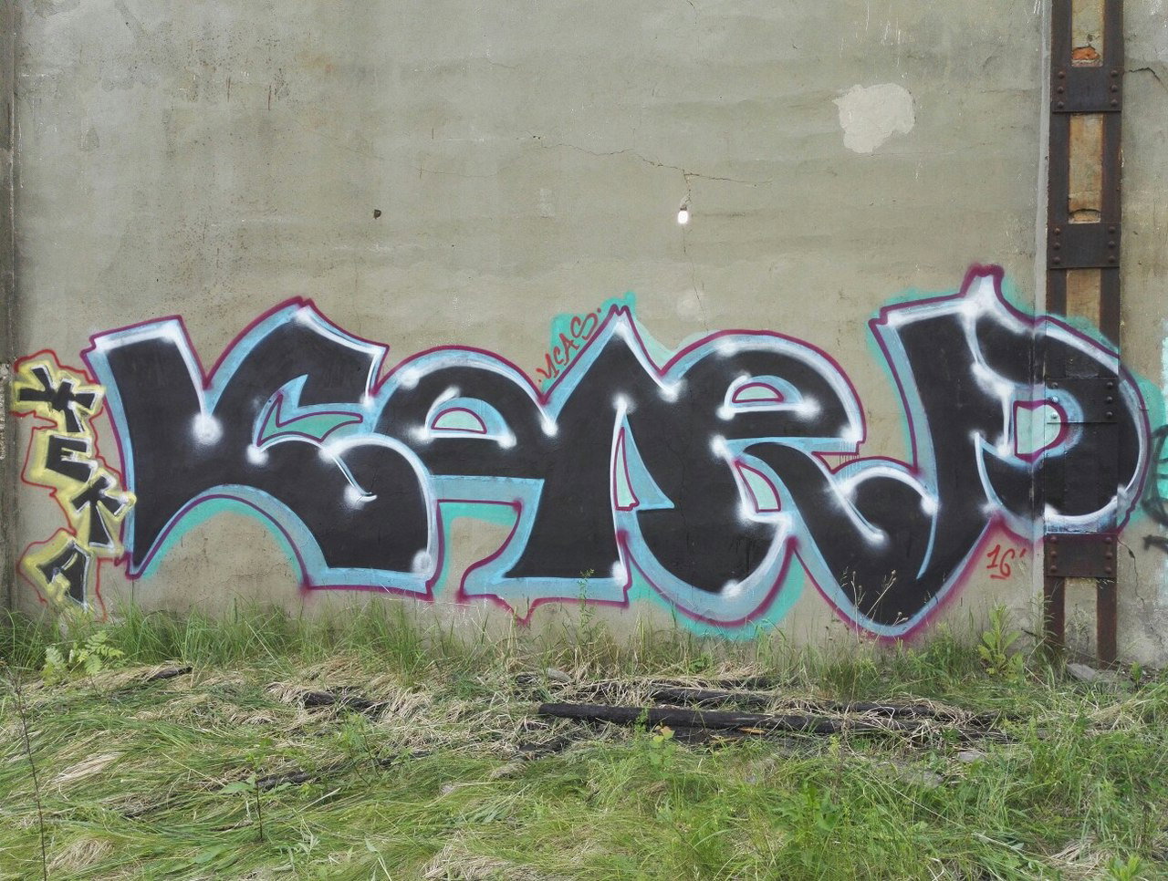 Graffiti Wall - Photo by Coler