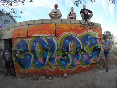 Graffiti Wall - Photo by Coloc1one