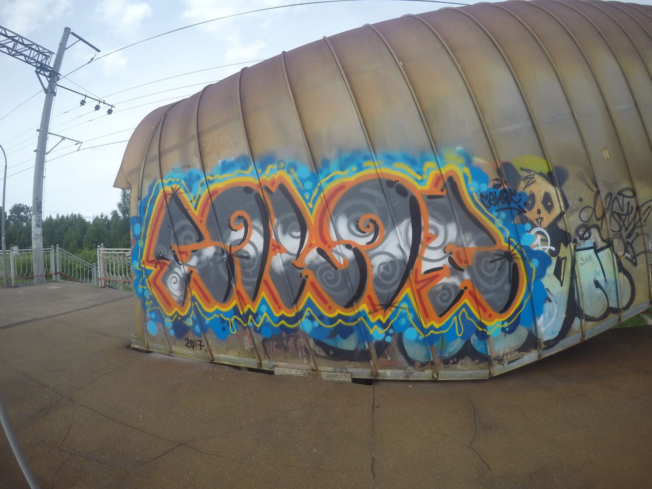 Graffiti Wall - Photo by Coloc1one