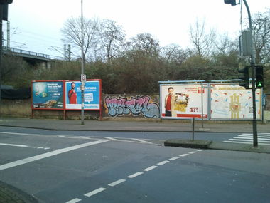 Graffiti Wall - Photo by Cologne_Spotters - Pokal, Köln