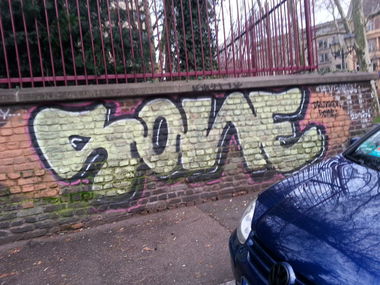 Graffiti Wall - Photo by Cologne_Spotters - sone, köln