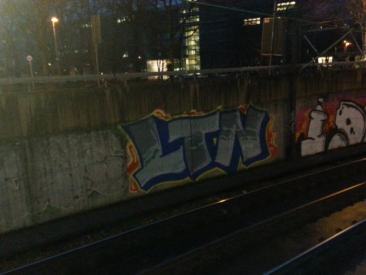Graffiti Wall - Photo by Cologne_Spotters - ltn, köln