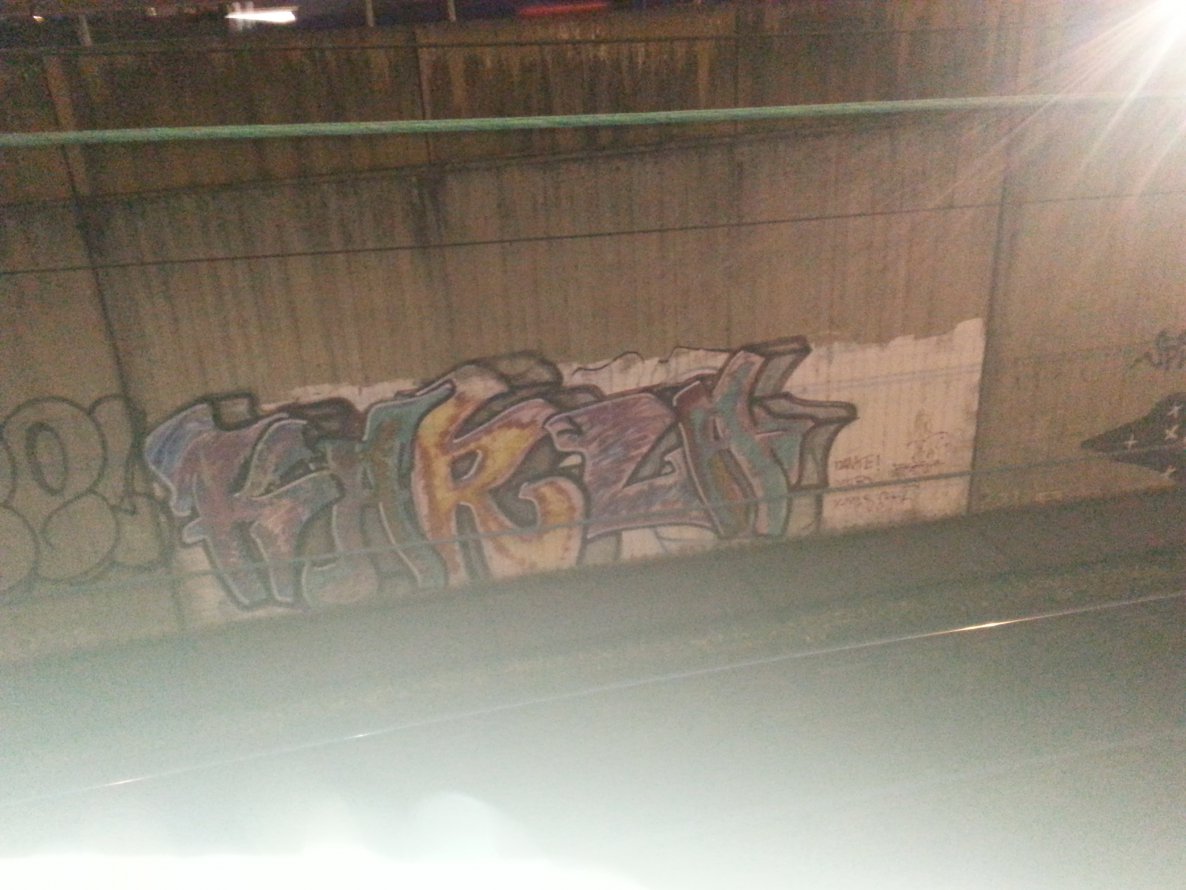 Graffiti Wall - Photo by Cologne_Spotters - karza, köln