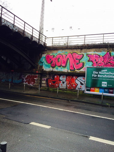 Graffiti Wall - Photo by Colonia96 - SONE, DFV, ZENS