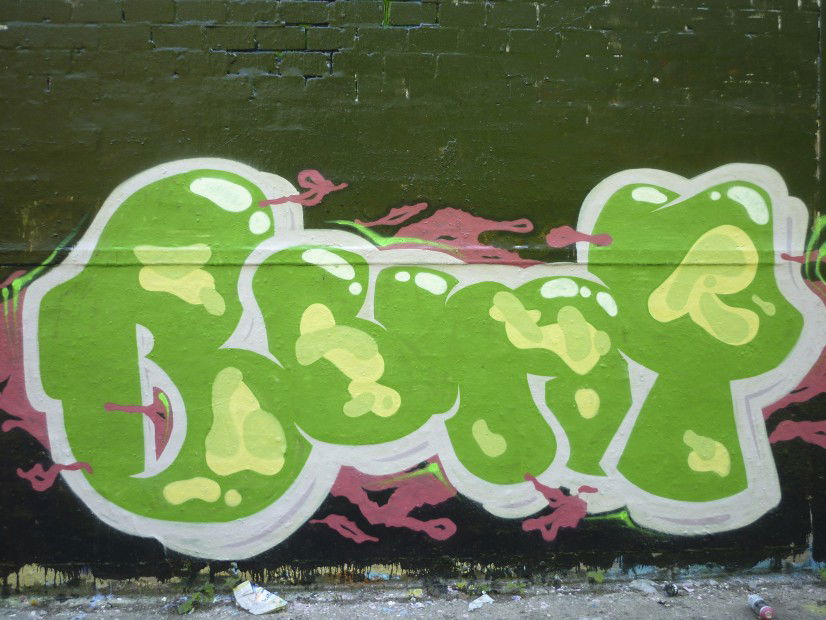 Graffiti Wall - Photo by ColorRangers - Bunt243, Bunt, Crs (2013)