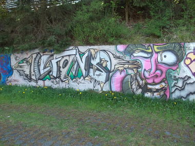 Graffiti Wall - Photo by Coma31 - ALFONS