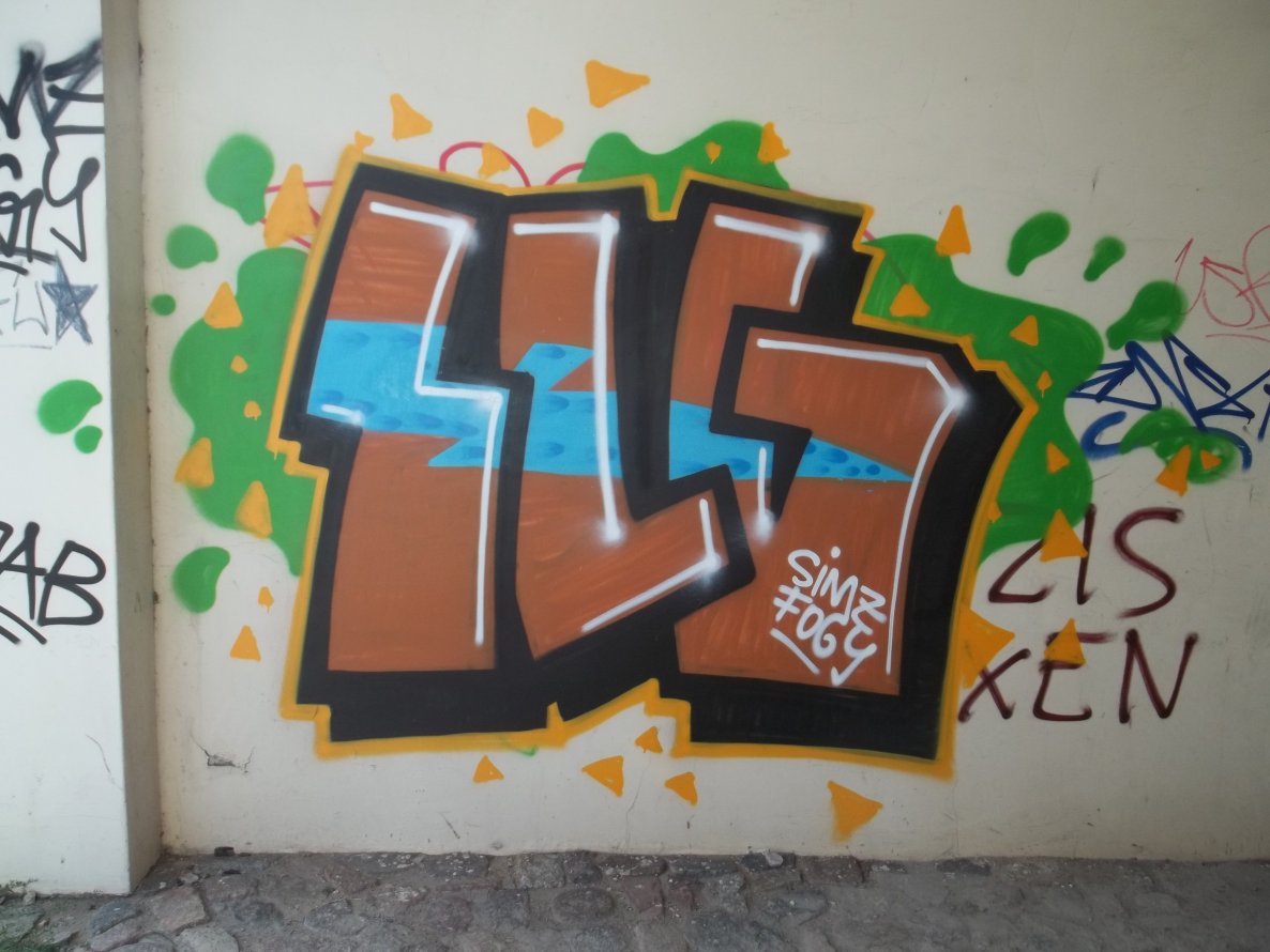 Graffiti Bombing - Photo by Coma31 - SLG, SIMZ, FOGY