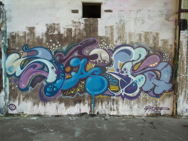Graffiti Wall - Photo by Coma31 - SPANK, OVERTHETOP