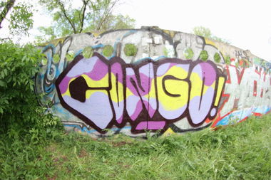 Graffiti Wall in Russia - Photo by Congo - Dubna, Russia, Congo (2014)