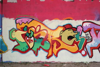 Graffiti Wall in Kaarst - Photo by ContainingAcid (2013)
