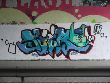 Graffiti Wall in Kaarst - Photo by ContainingAcid (2013)