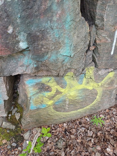 Graffiti Bombing in Ange plats - Photo by Coolakillen