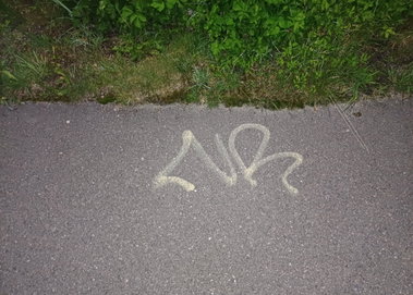 Graffiti Bombing in Ange plats - Photo by Coolakillen
