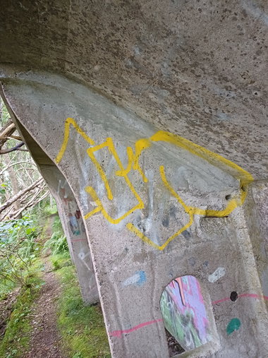 Graffiti Bombing in Ange plats - Photo by Coolakillen