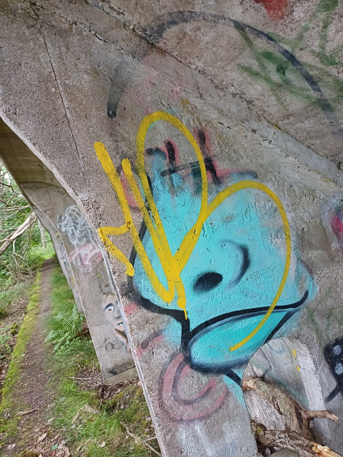 Graffiti Bombing in Ange plats - Photo by Coolakillen