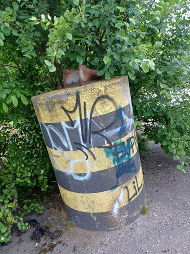 Graffiti Bombing in Ange plats - Photo by Coolakillen
