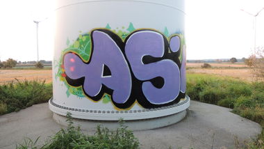 Graffiti Artwork - Photo by Coolpix510 - Unfertig