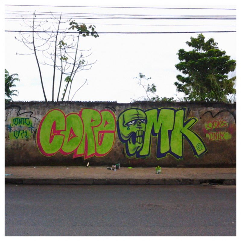 Graffiti Bombing in Salvador - Photo by Core - Trapboys, TBC, Omc