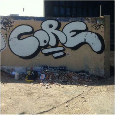 Graffiti Bombing in Salvador - Photo by Core - core, corexplosion, Omcrew