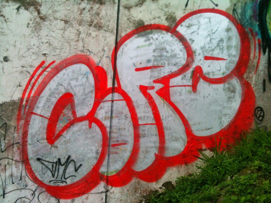 Graffiti Bombing in Salvador - Photo by Core - Core, Corexplosion